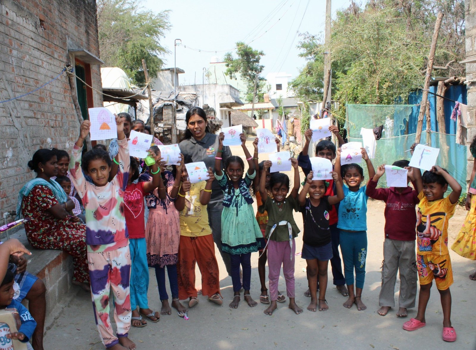 Children receiving education support